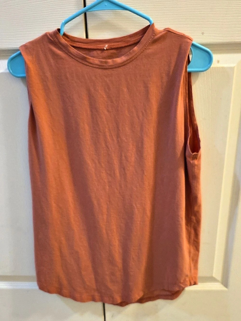 lululemon All Yours Muscle Tank Orange. Unknown Sizing.